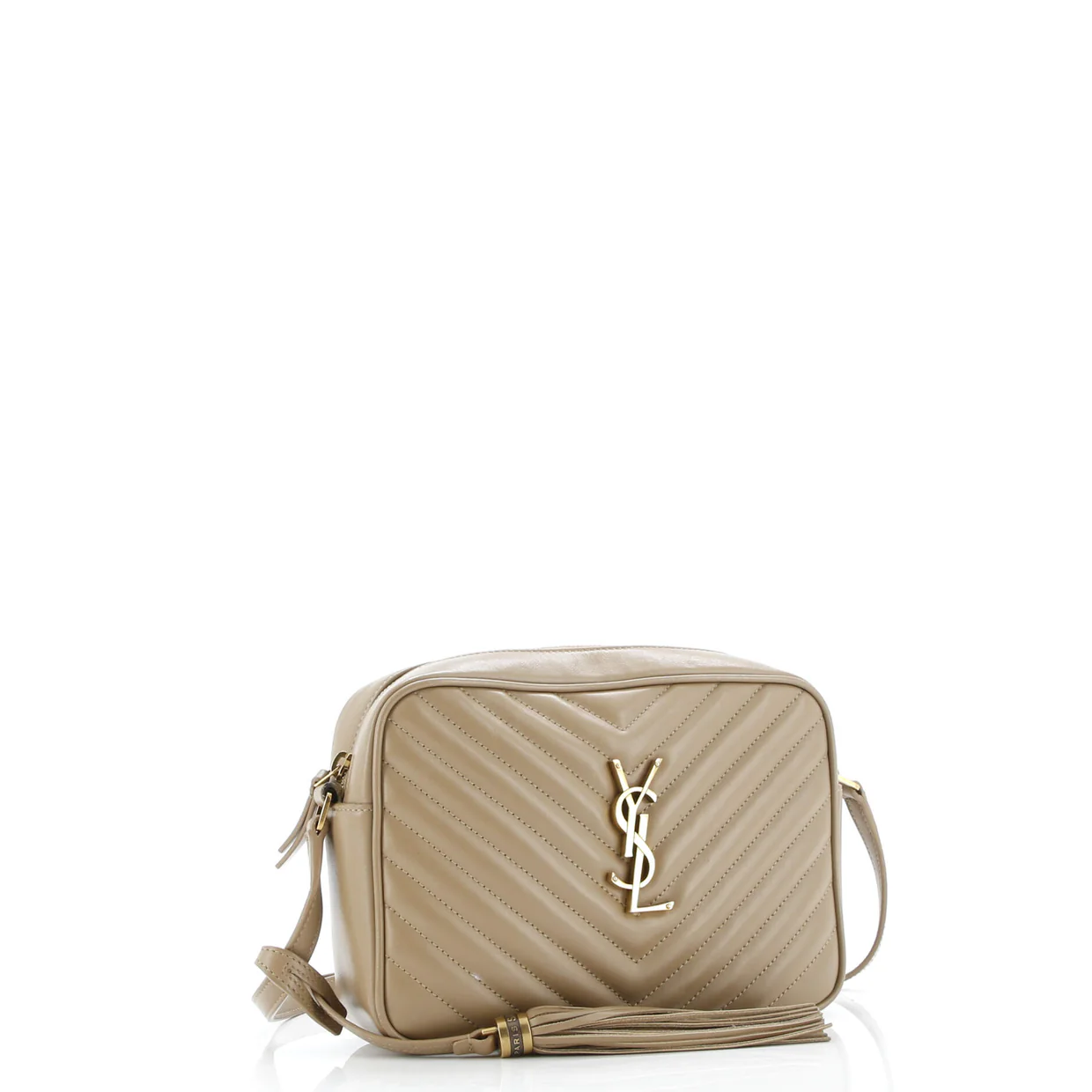 Lou Camera Bag Matelasse Chevron Leather Small - Deep Luxury