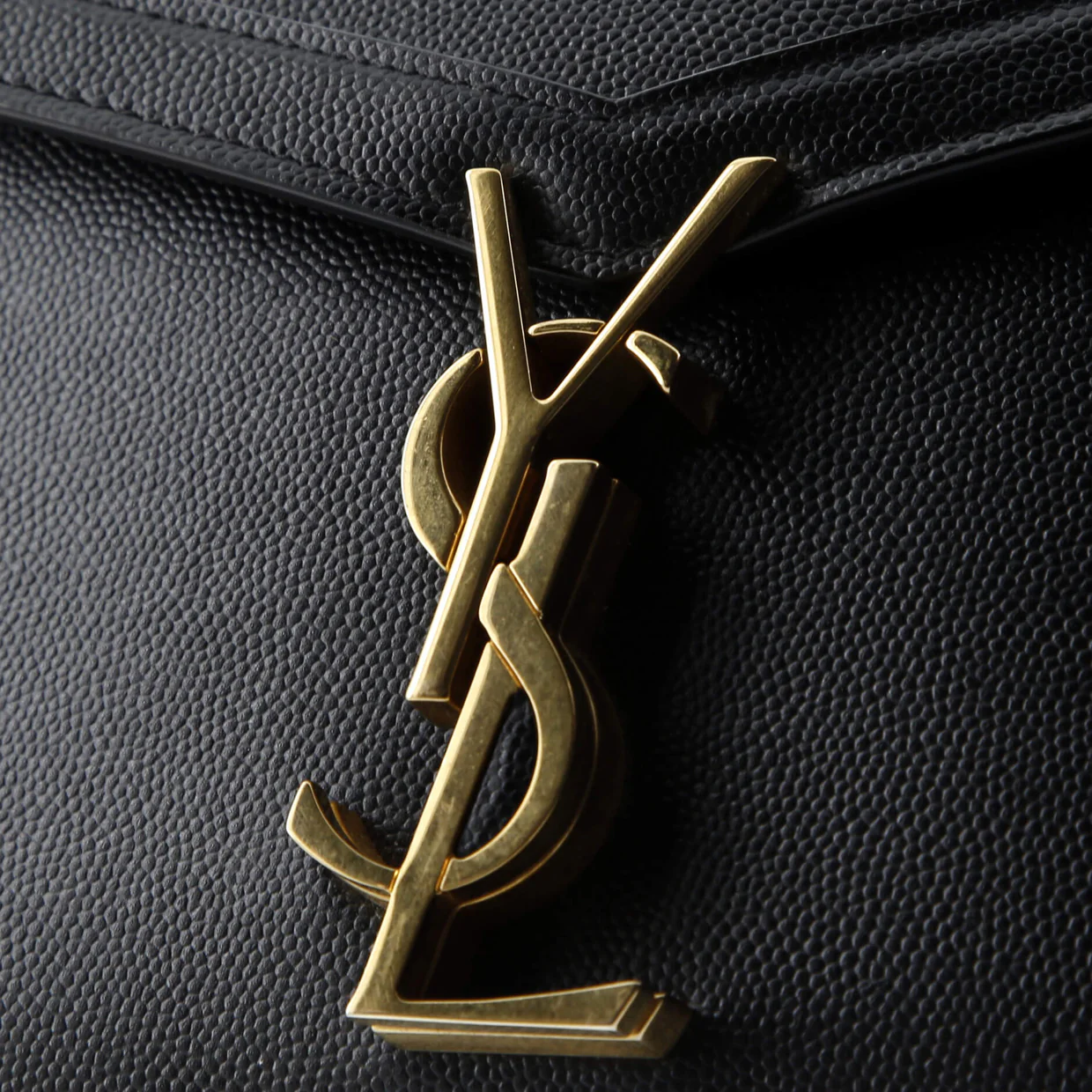 Cassandra Chain Wallet Leather Mini - Deep Luxury