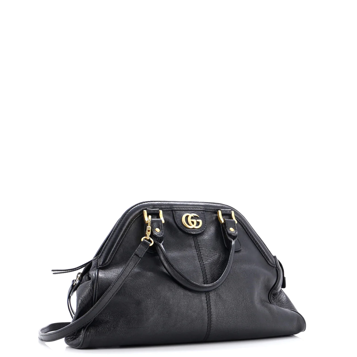 RE(BELLE) Top Handle Bag Leather Medium - Deep Luxury