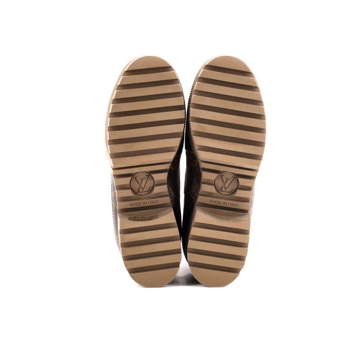 Women's Laureate Platform Desert Boots Leather with Suede - Deep Luxury