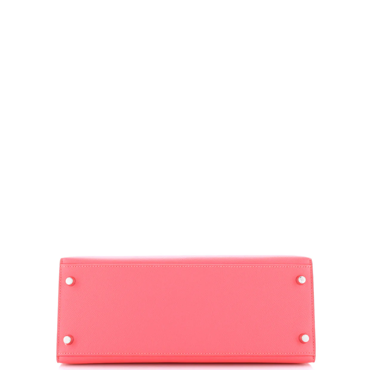 Kelly Handbag Rose Azalée Epsom with Palladium Hardware 28 - Deep Luxury