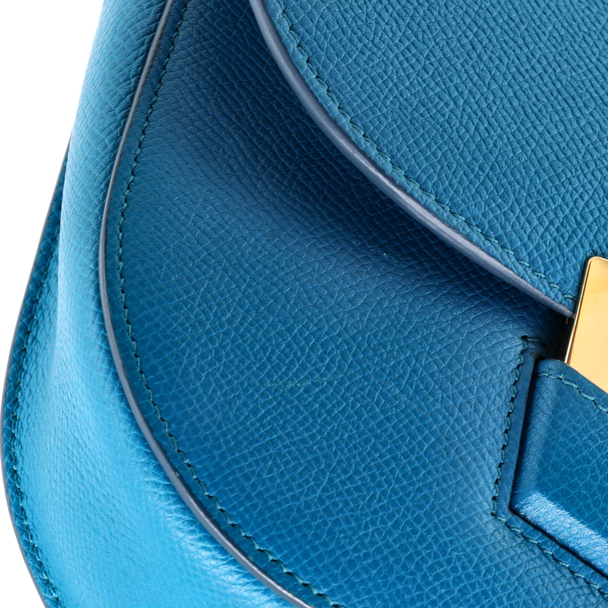 Trotteur Crossbody Bag Grainy Leather Small - Deep Luxury