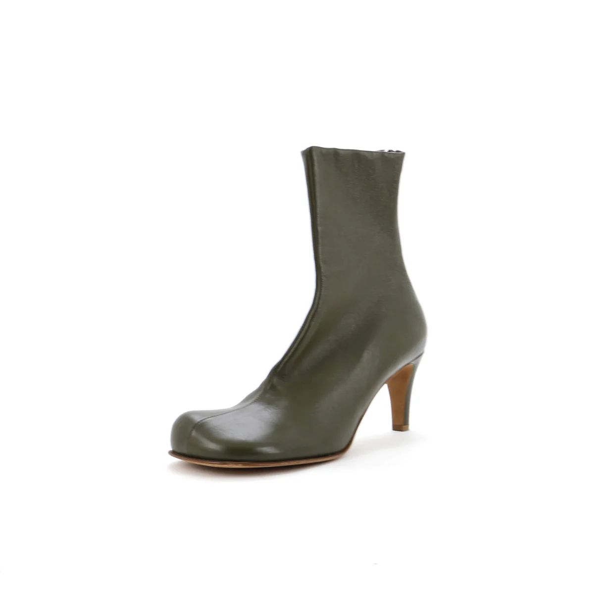Women's Bloc Ankle Boots Leather - Deep Luxury