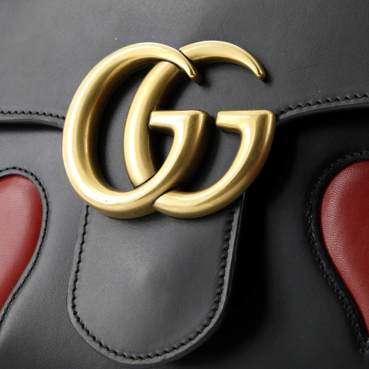 Marmont Chain Shoulder Bag Patchwork Leather Medium - Deep Luxury