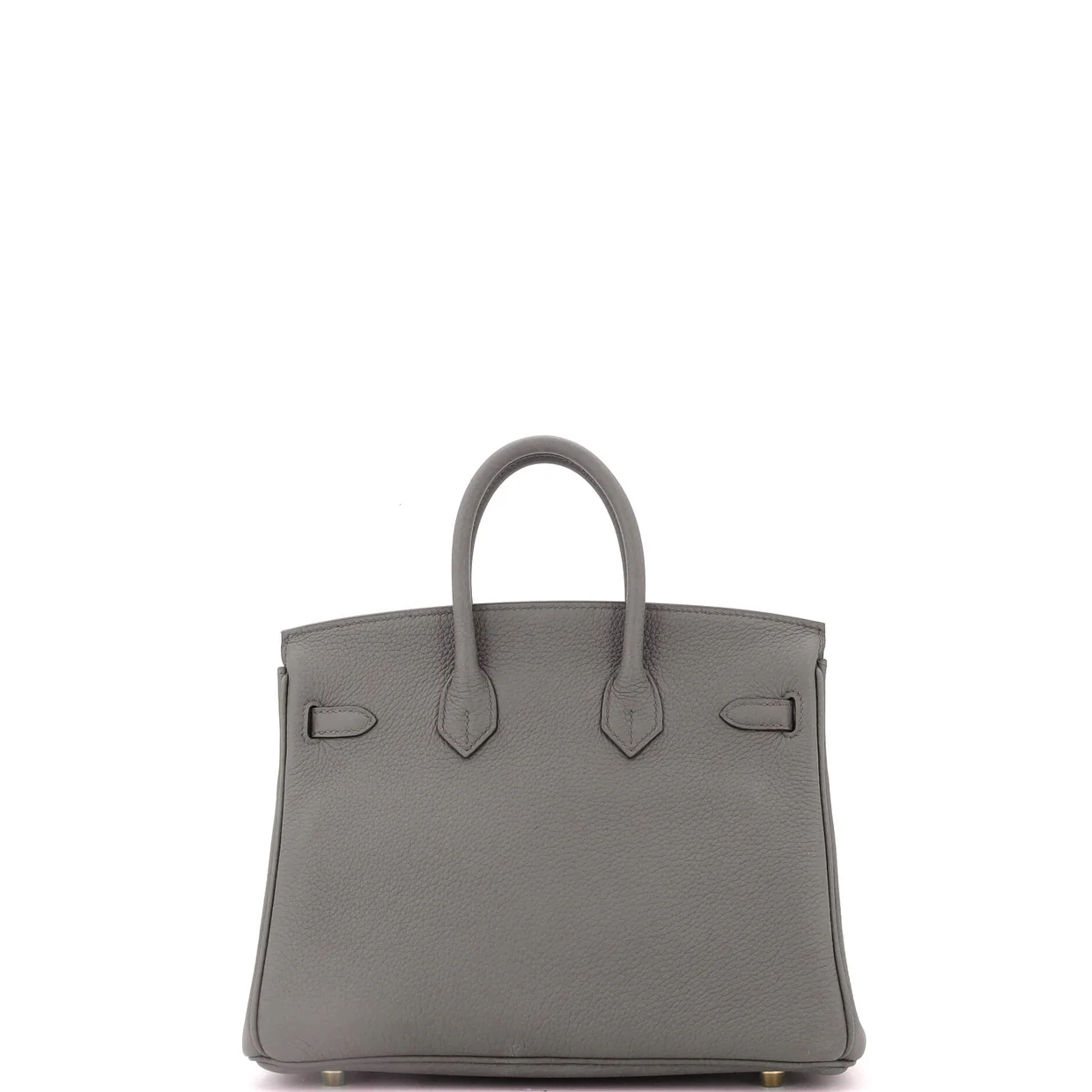 Birkin Handbag Grey Togo with Gold Hardware 25 - Deep Luxury