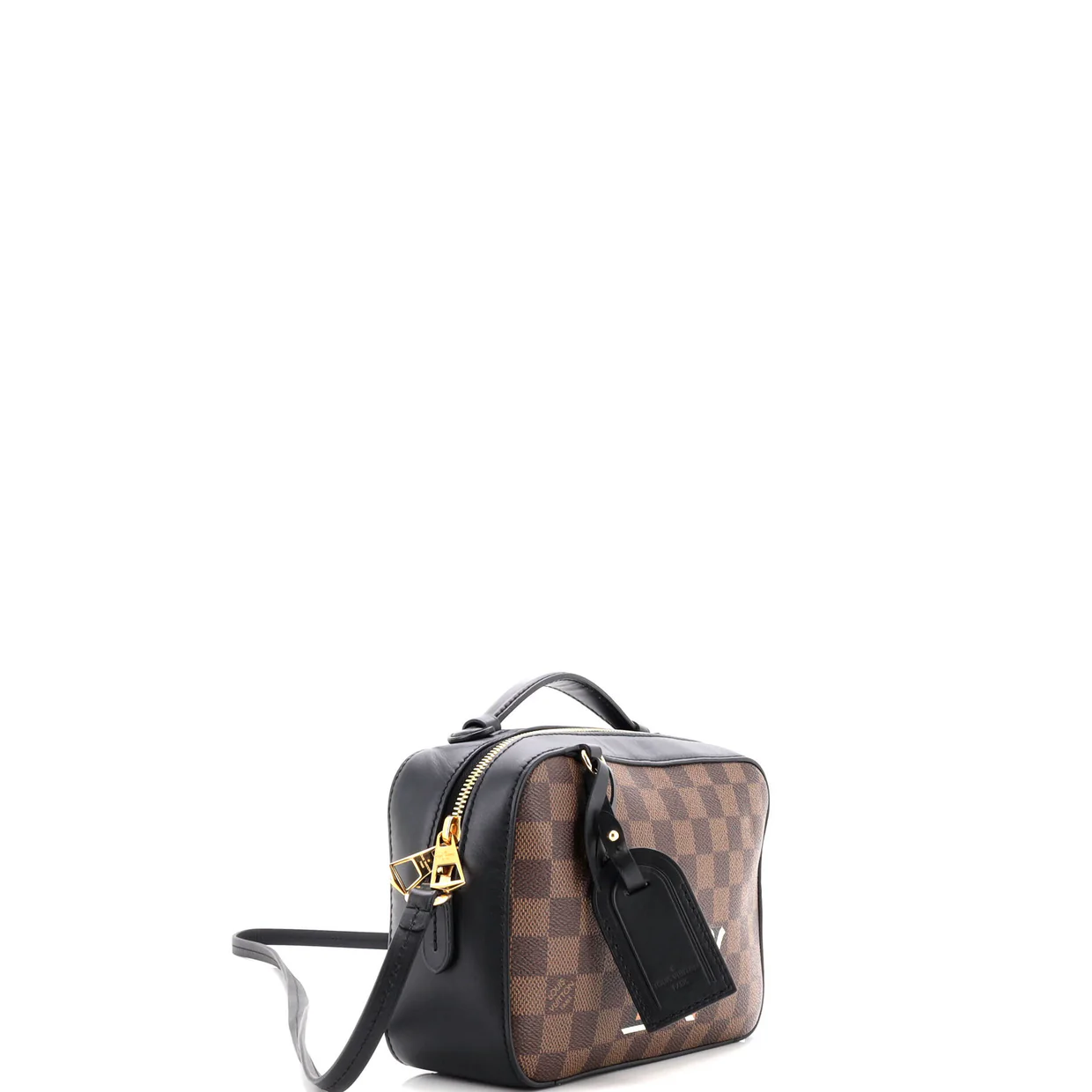 Santa Monica Crossbody Bag Damier - Deep Luxury