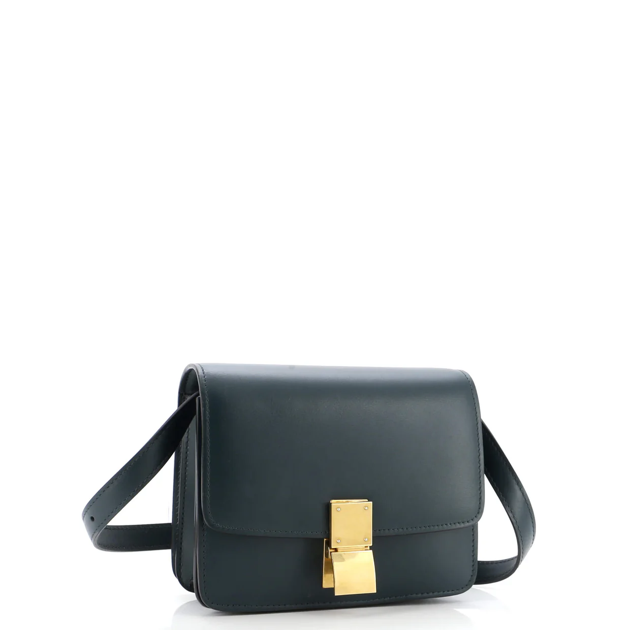 Classic Box Bag Smooth Leather Small - Deep Luxury