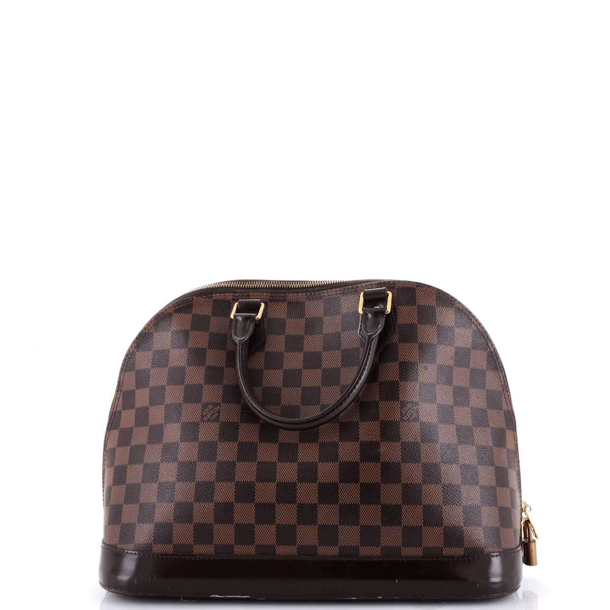 Alma Handbag Damier MM - Deep Luxury