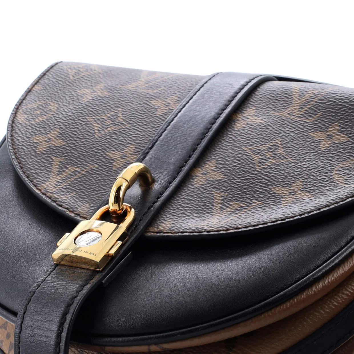 Chantilly Lock Handbag Monogram Canvas and Leather - Deep Luxury