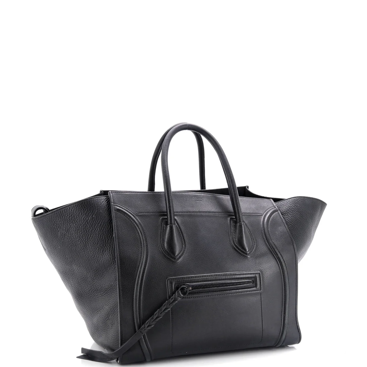Luggage Bag Grainy Leather Mini - Deep Luxury