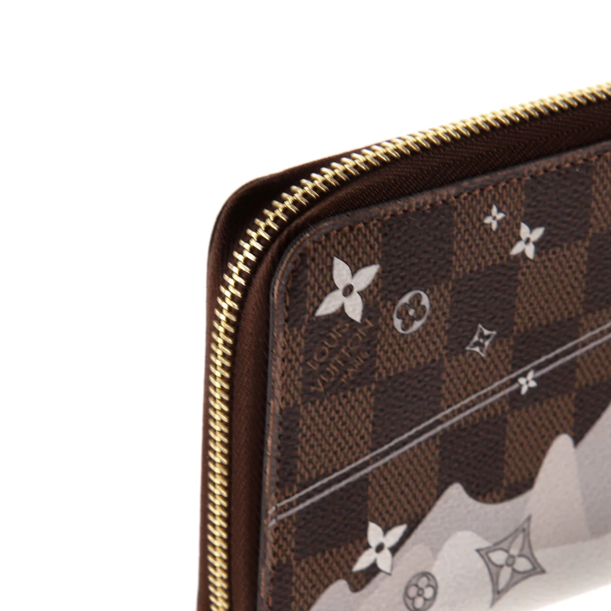 Zippy Wallet Limited Edition Vivienne Xmas Damier - Deep Luxury