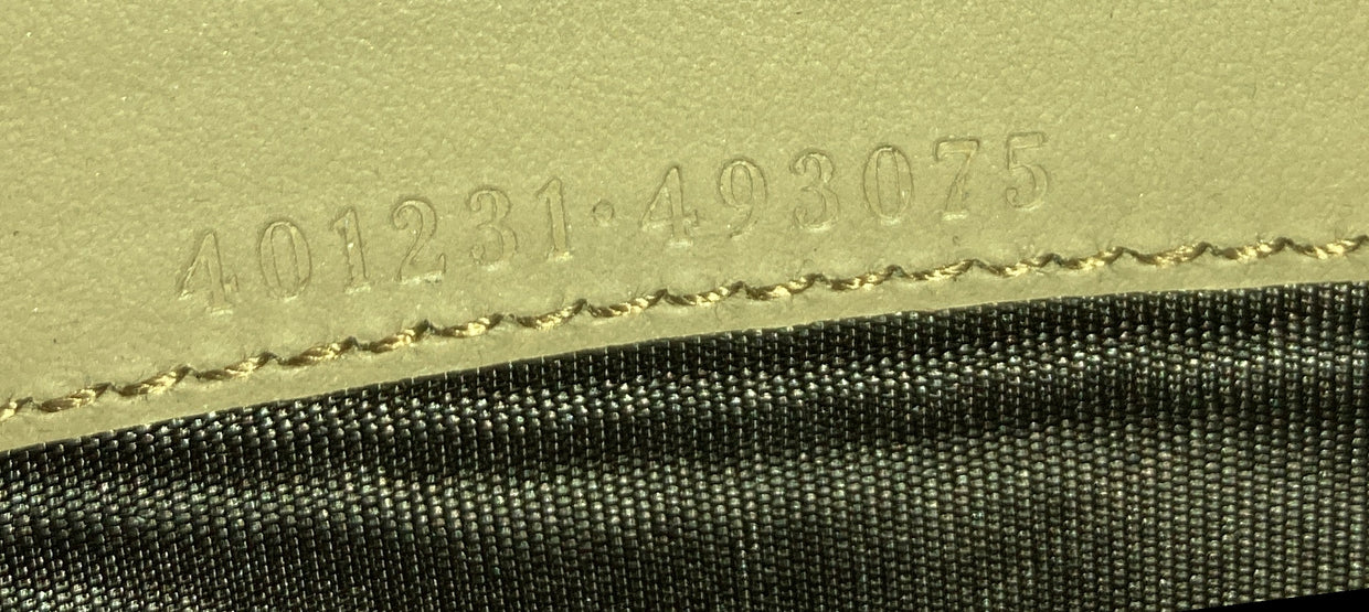 Dionysus Chain Wallet GG Coated Canvas Small - Deep Luxury