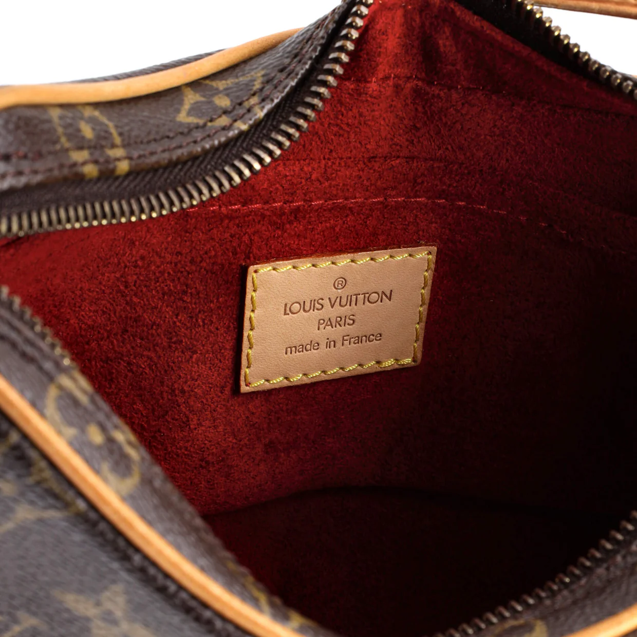 Croissant Handbag Monogram Canvas PM - Deep Luxury