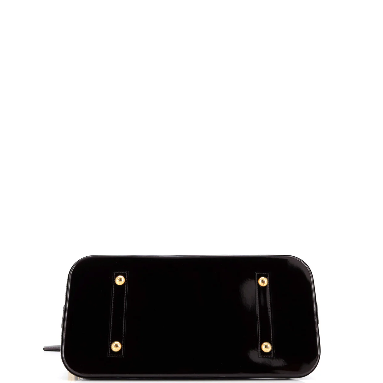 Alma Handbag Monogram Vernis GM - Deep Luxury