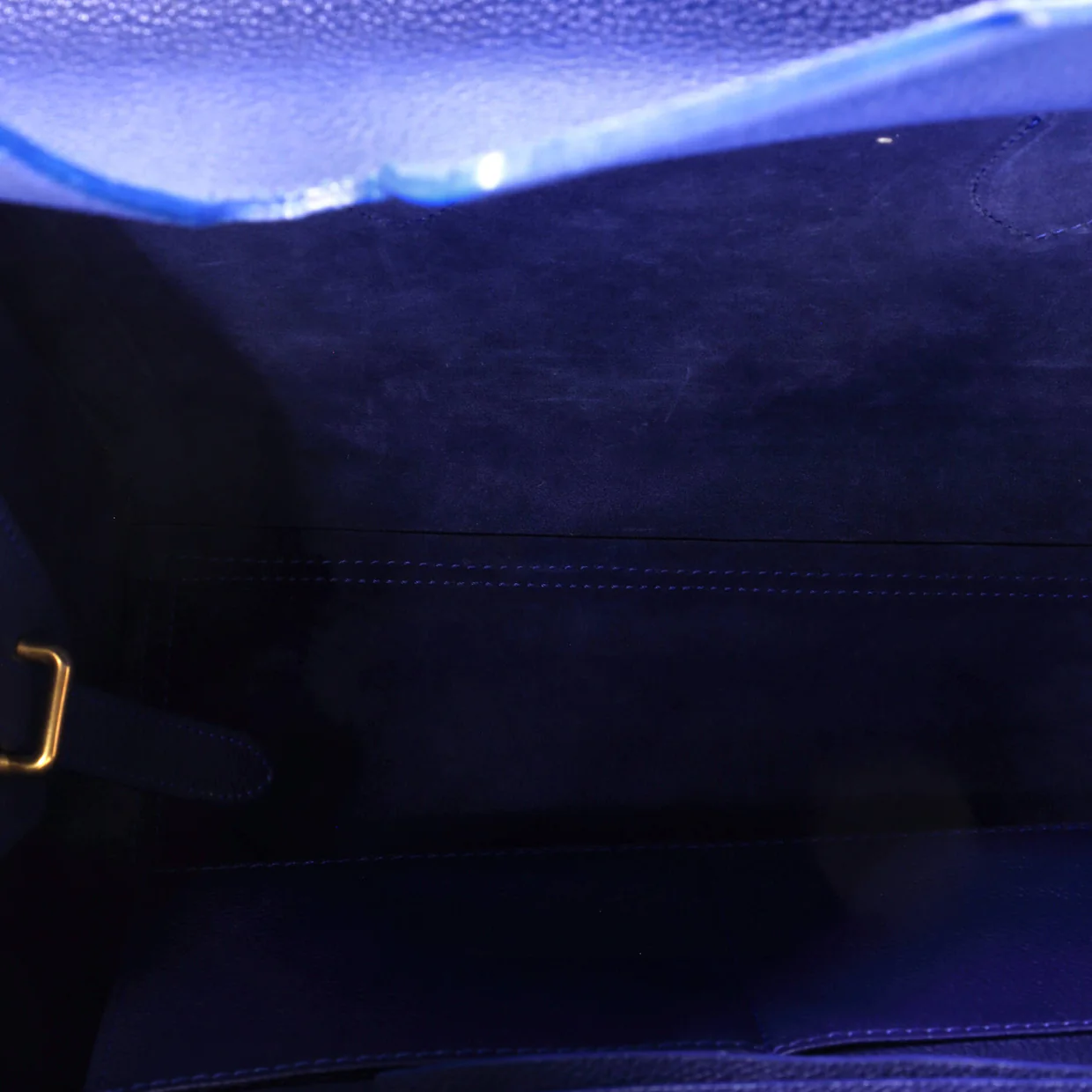 Tie Knot Tote Grainy Leather Medium - Deep Luxury