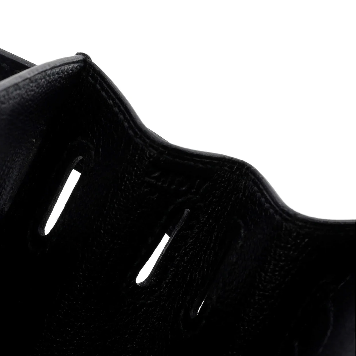 Kelly Handbag Noir Epsom with Palladium Hardware 28 - Deep Luxury
