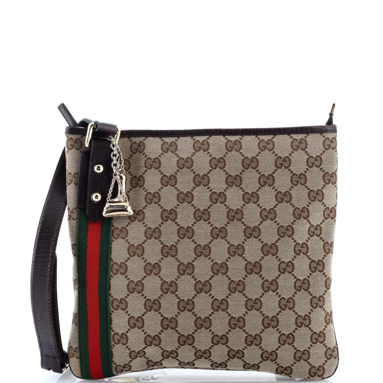 Jolicoeur Messenger Bag GG Canvas - Deep Luxury