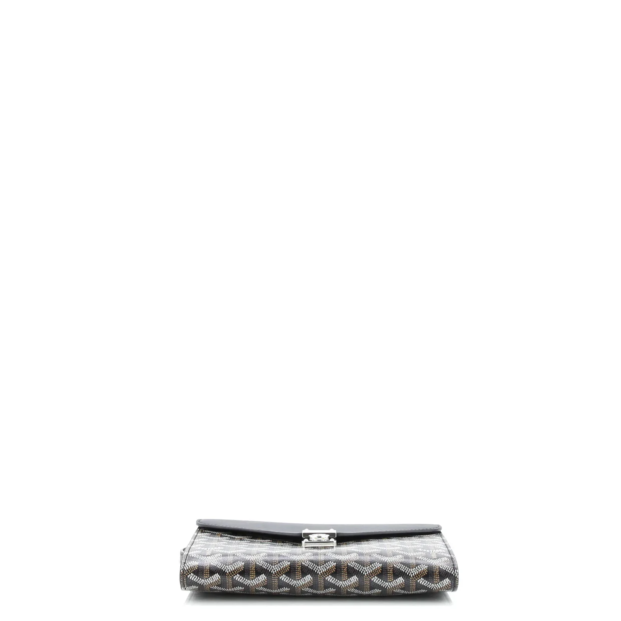 Chypre Wallet on Strap Coated Canvas with Leather - Deep Luxury