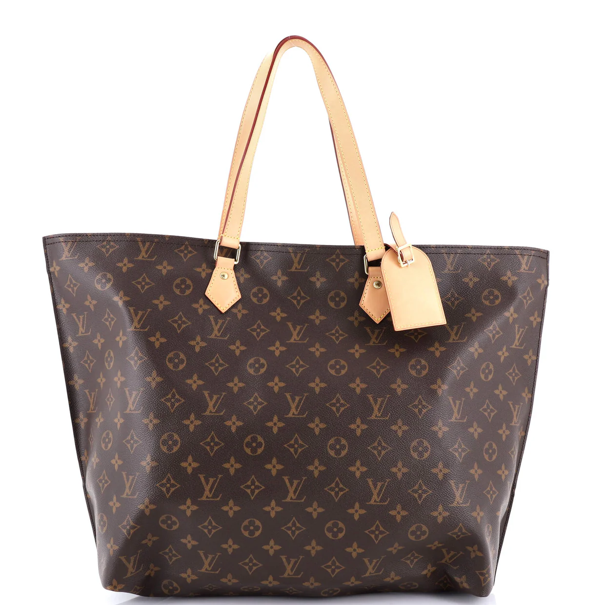 All In Handbag Monogram Canvas MM - Deep Luxury