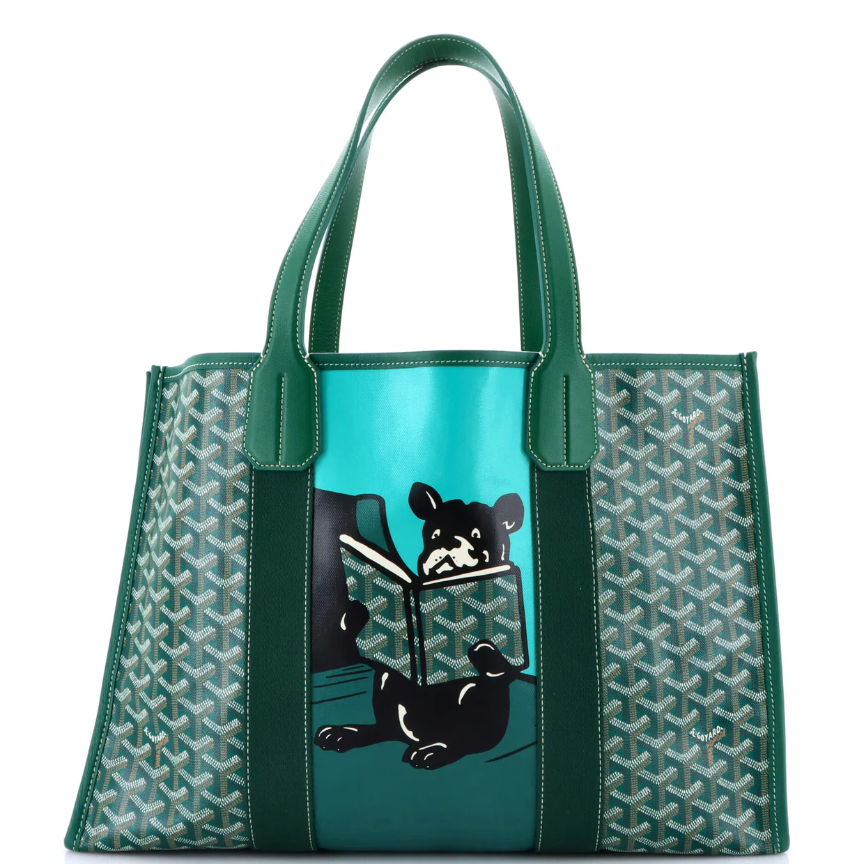 Villette Tote Printed Coated Canvas MM - Deep Luxury