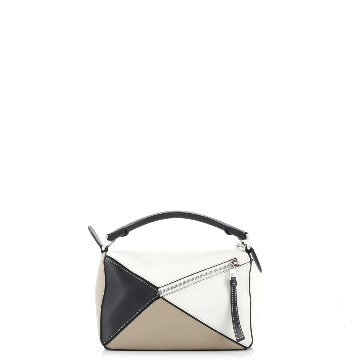 Puzzle Bag Leather Small - Deep Luxury