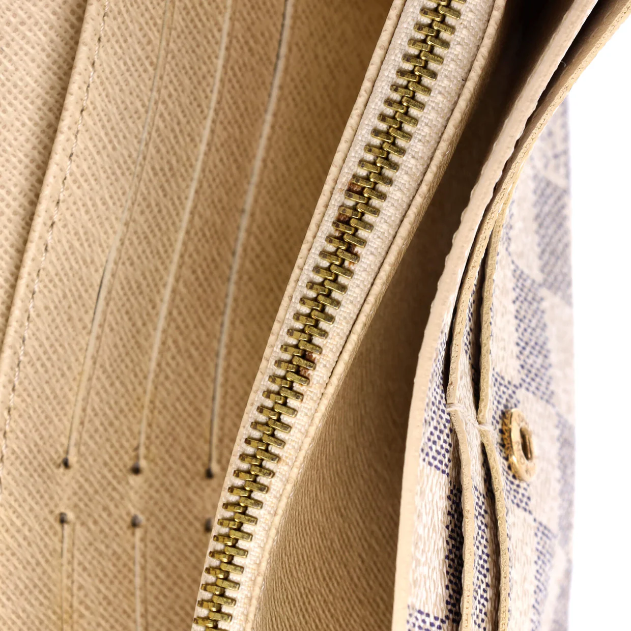 Sarah Wallet Damier - Deep Luxury