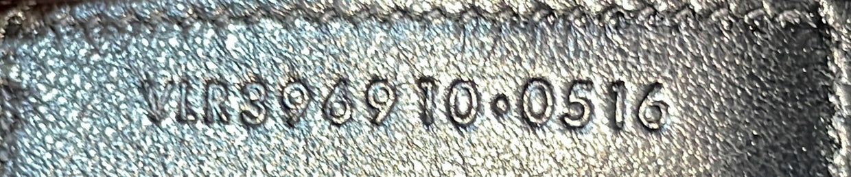 Classic Monogram Envelope Satchel Matelasse Chevron Leather Large - Deep Luxury