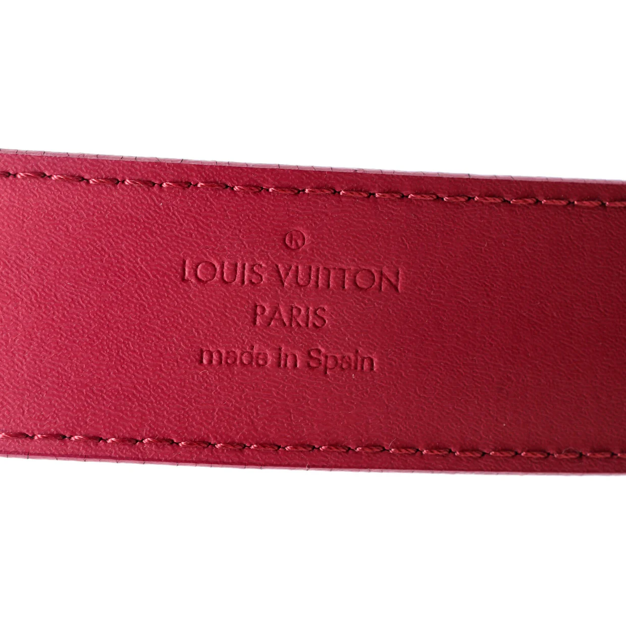 Essential V Belt Epi Leather Medium 100 - Deep Luxury