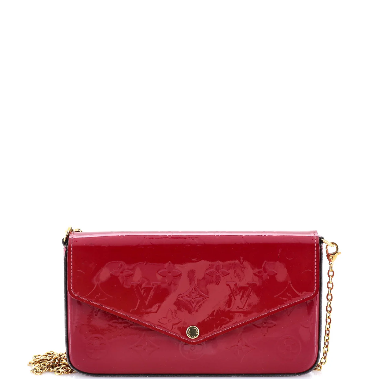 Felicie Pochette Monogram Vernis - Deep Luxury