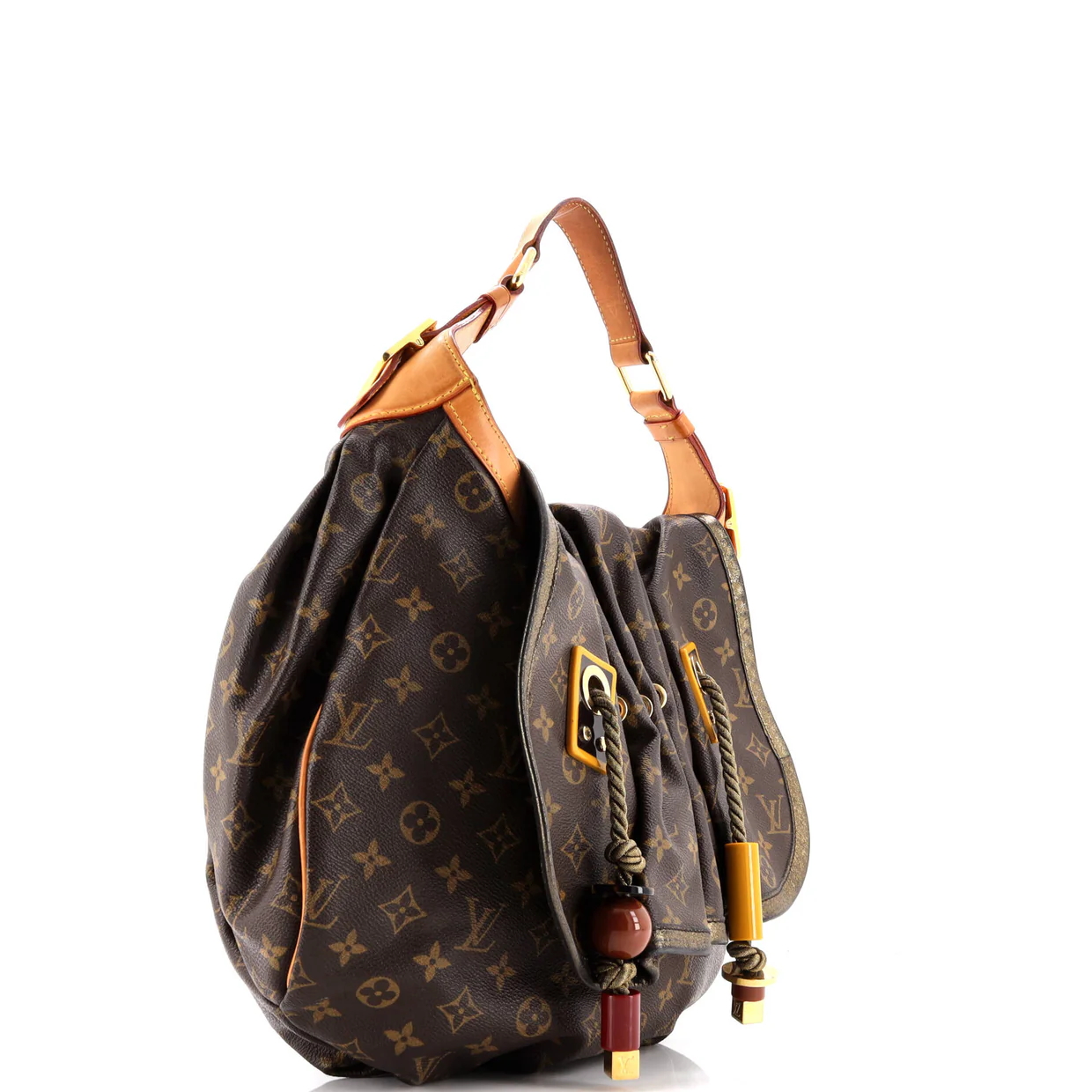 Kalahari Handbag Monogram Canvas GM - Deep Luxury