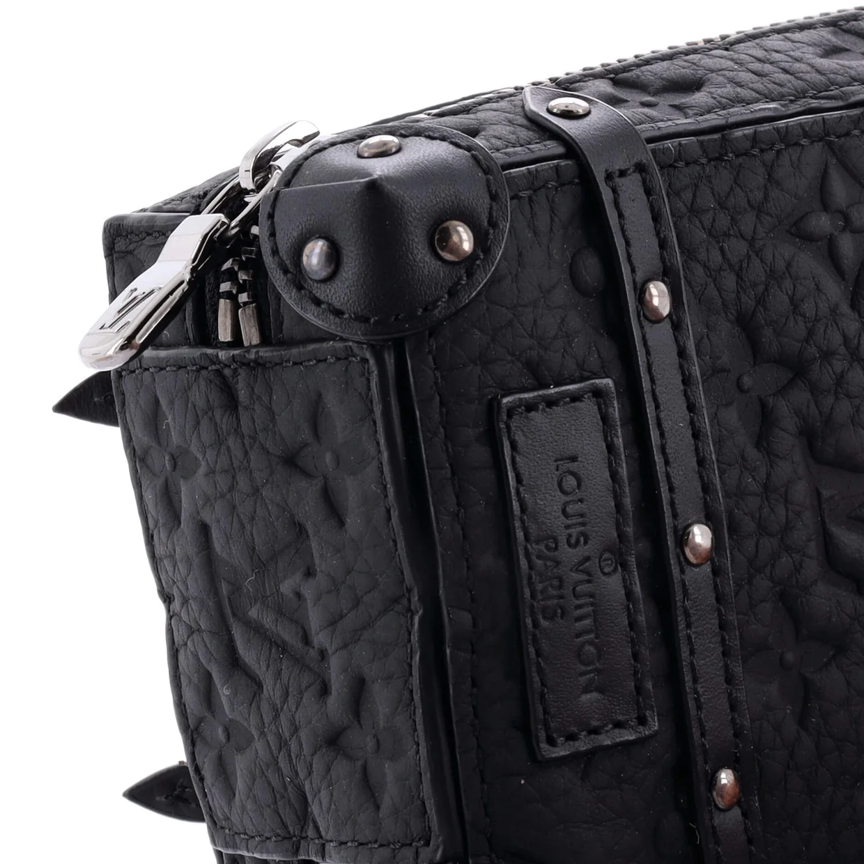 Soft Trunk Backpack Bag Charm and Key Holder Monogram Taurillon Leather - Deep Luxury