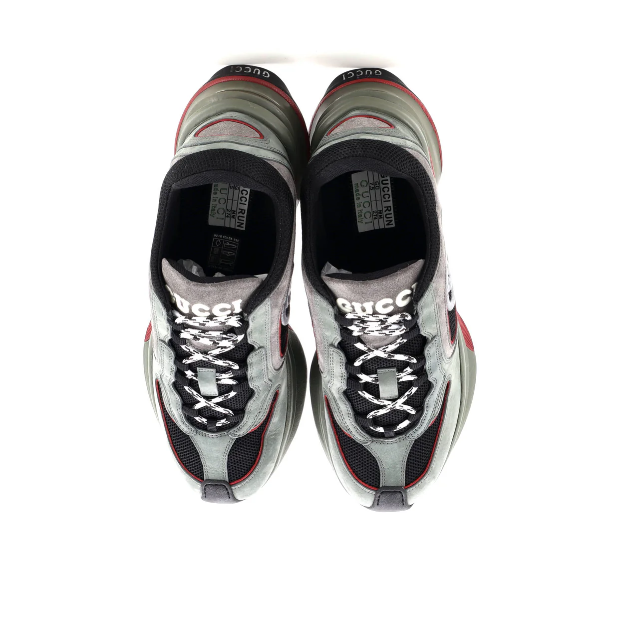 Run Sneakers Technical Fabric and Suede - Deep Luxury