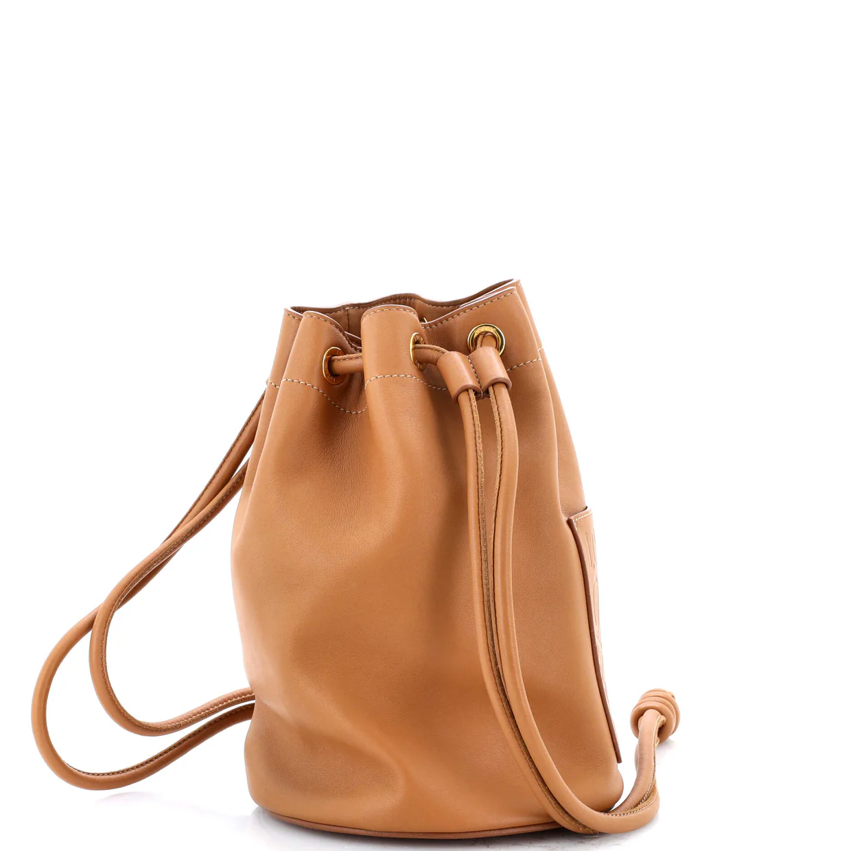 Sailor Bucket Backpack Leather - Deep Luxury