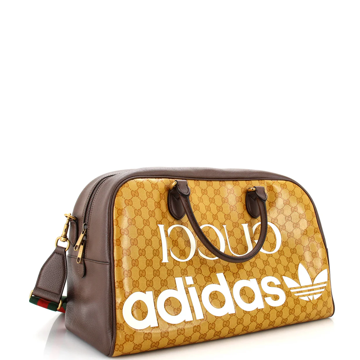 x adidas Duffle Bag GG Coated Canvas Large - Deep Luxury