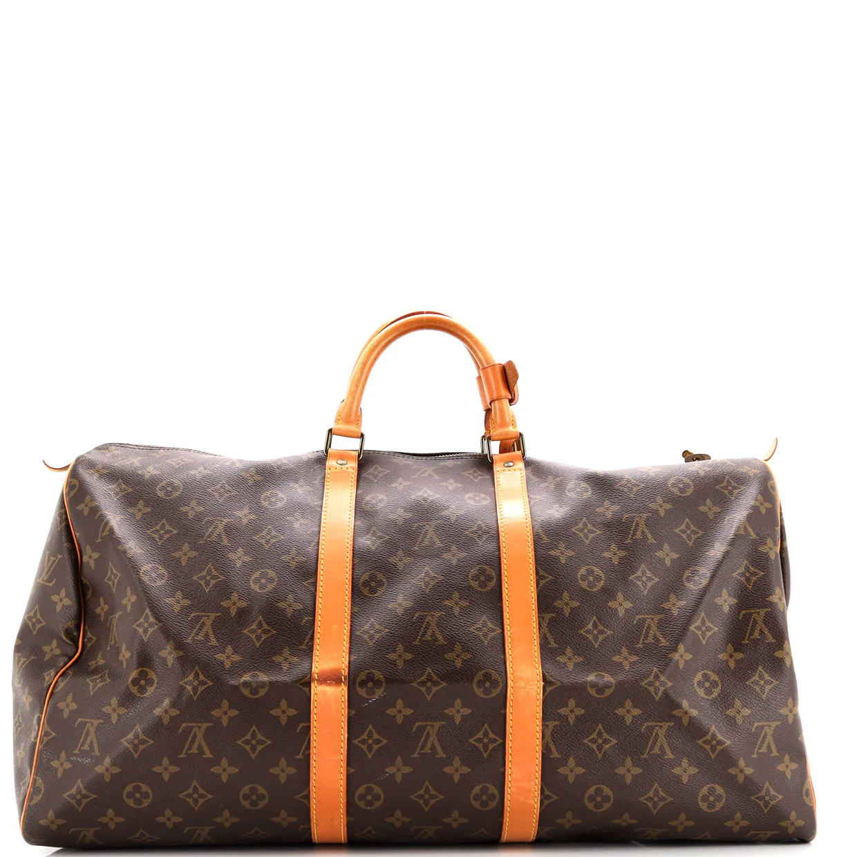 Keepall Bandouliere Bag Monogram Canvas 55 - Deep Luxury