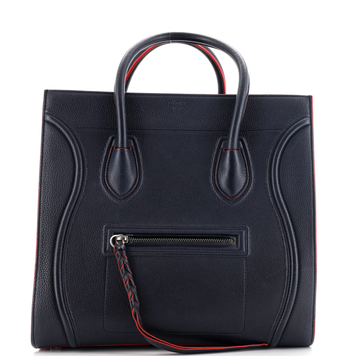 Phantom Bag Grainy Leather Medium - Deep Luxury
