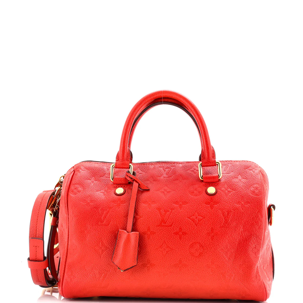 Speedy Bandouliere Bag Monogram Empreinte Leather 25 - Deep Luxury