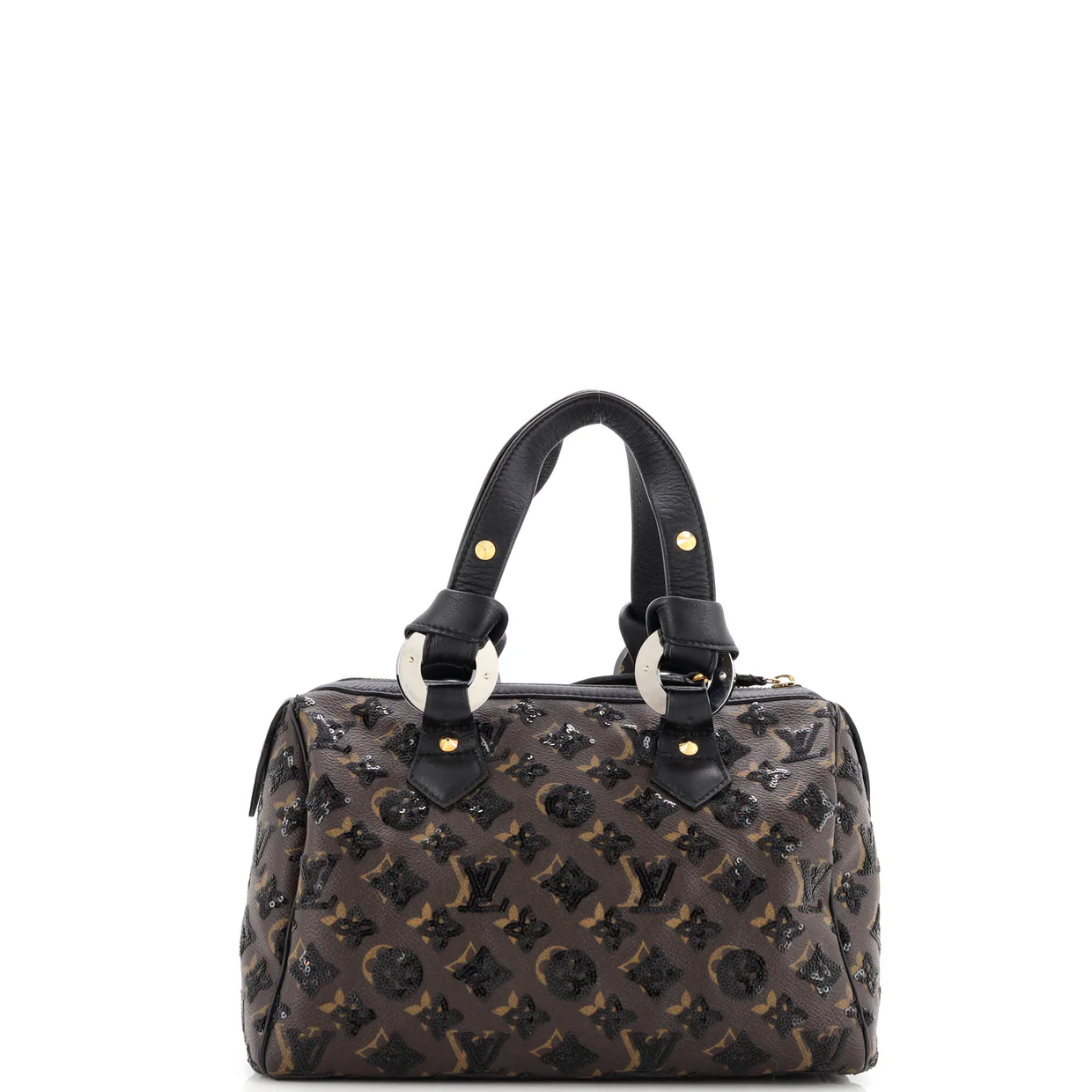 Speedy Handbag Limited Edition Monogram Eclipse Sequins 28 - Deep Luxury