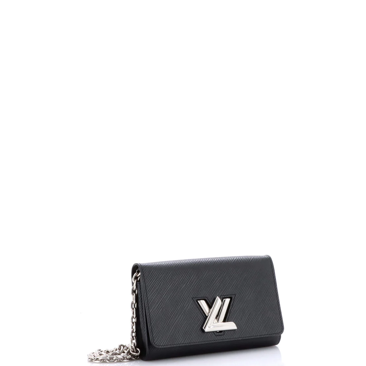 Twist Chain Wallet Epi Leather - Deep Luxury