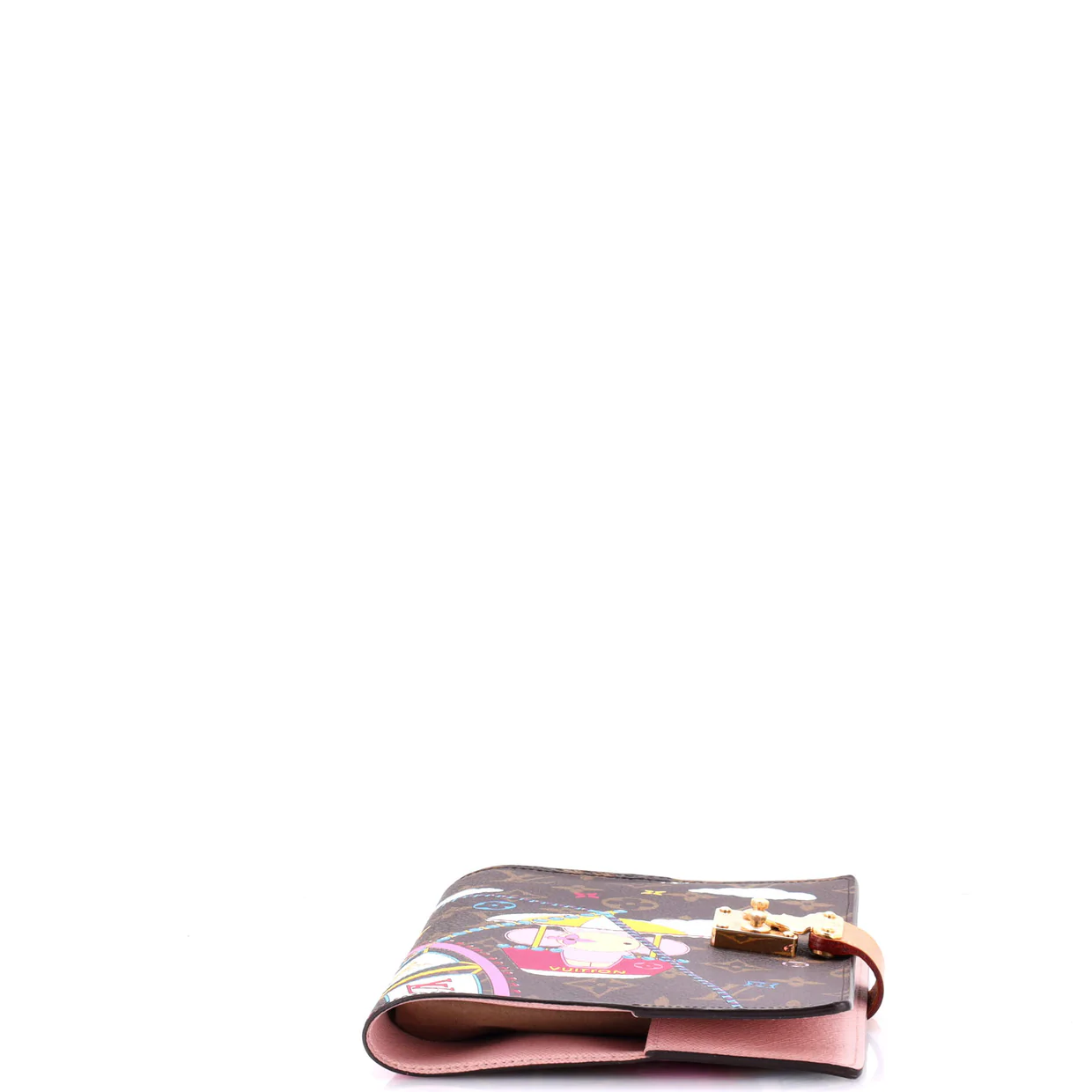 Paul Notebook Cover Limited Edition Vivienne Xmas Monogram Canvas MM - Deep Luxury