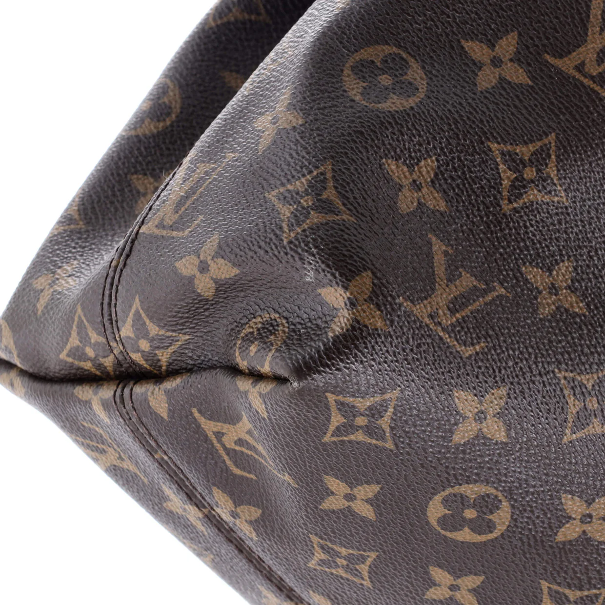 Graceful Handbag Monogram Canvas MM - Deep Luxury