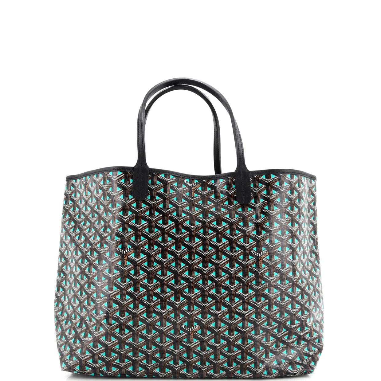 Saint Louis Tote Claire Voie Coated Canvas PM - Deep Luxury