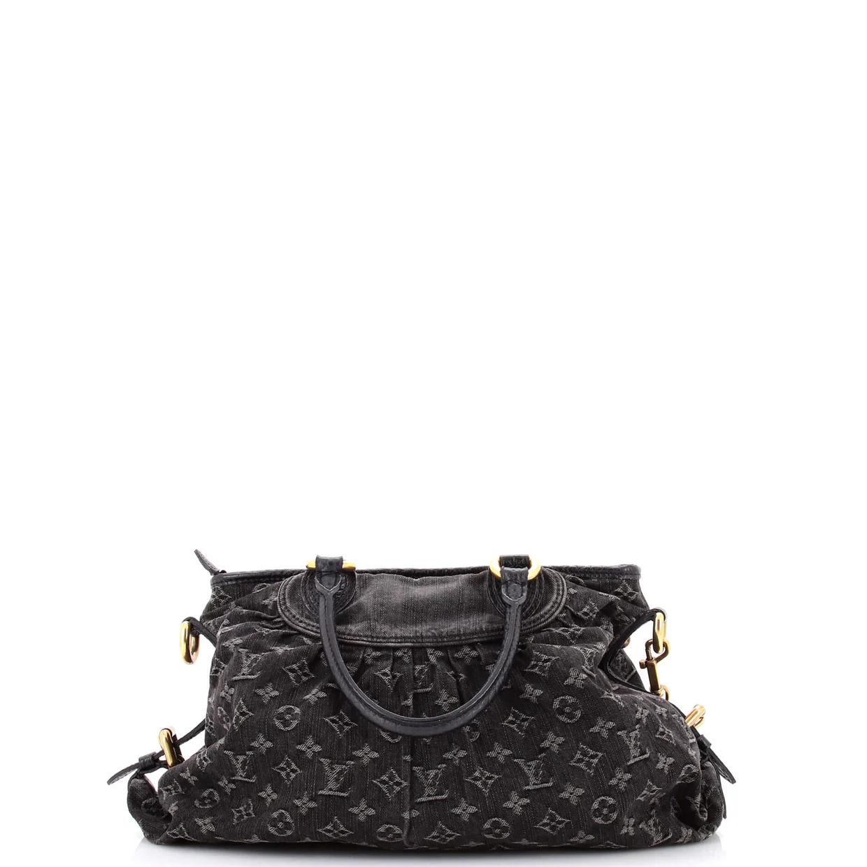 Neo Cabby Handbag Denim MM - Deep Luxury