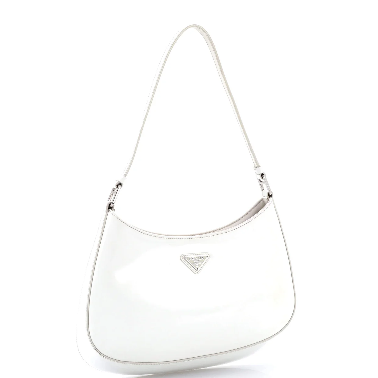 Cleo Shoulder Bag Spazzolato Leather Medium - Deep Luxury