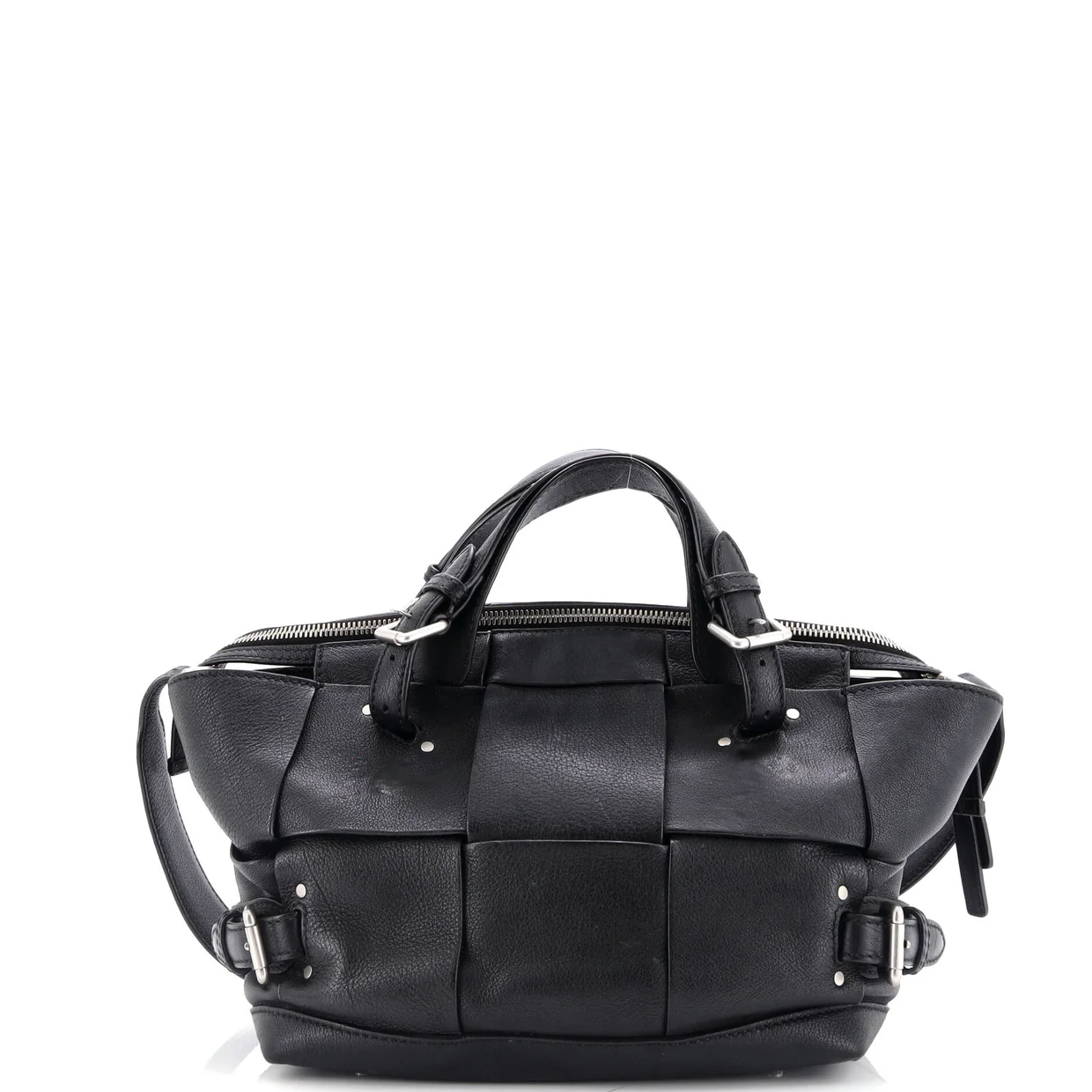 Arco Tool Bag Maxi Intrecciato Leather - Deep Luxury