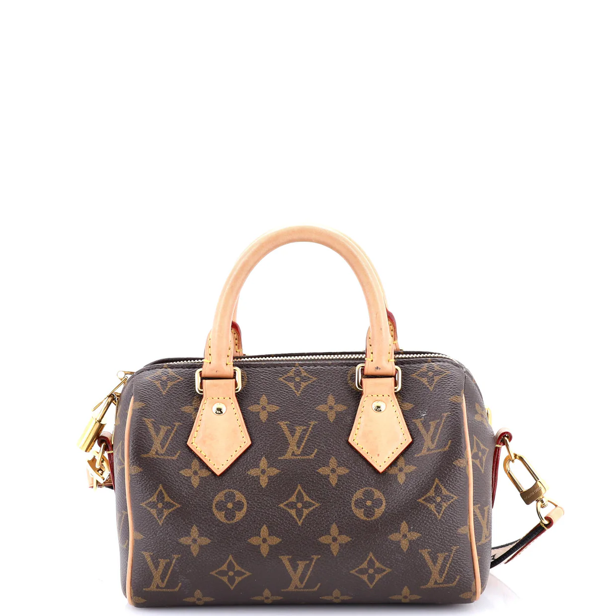 Speedy Bandouliere Bag Monogram Canvas 20 - Deep Luxury