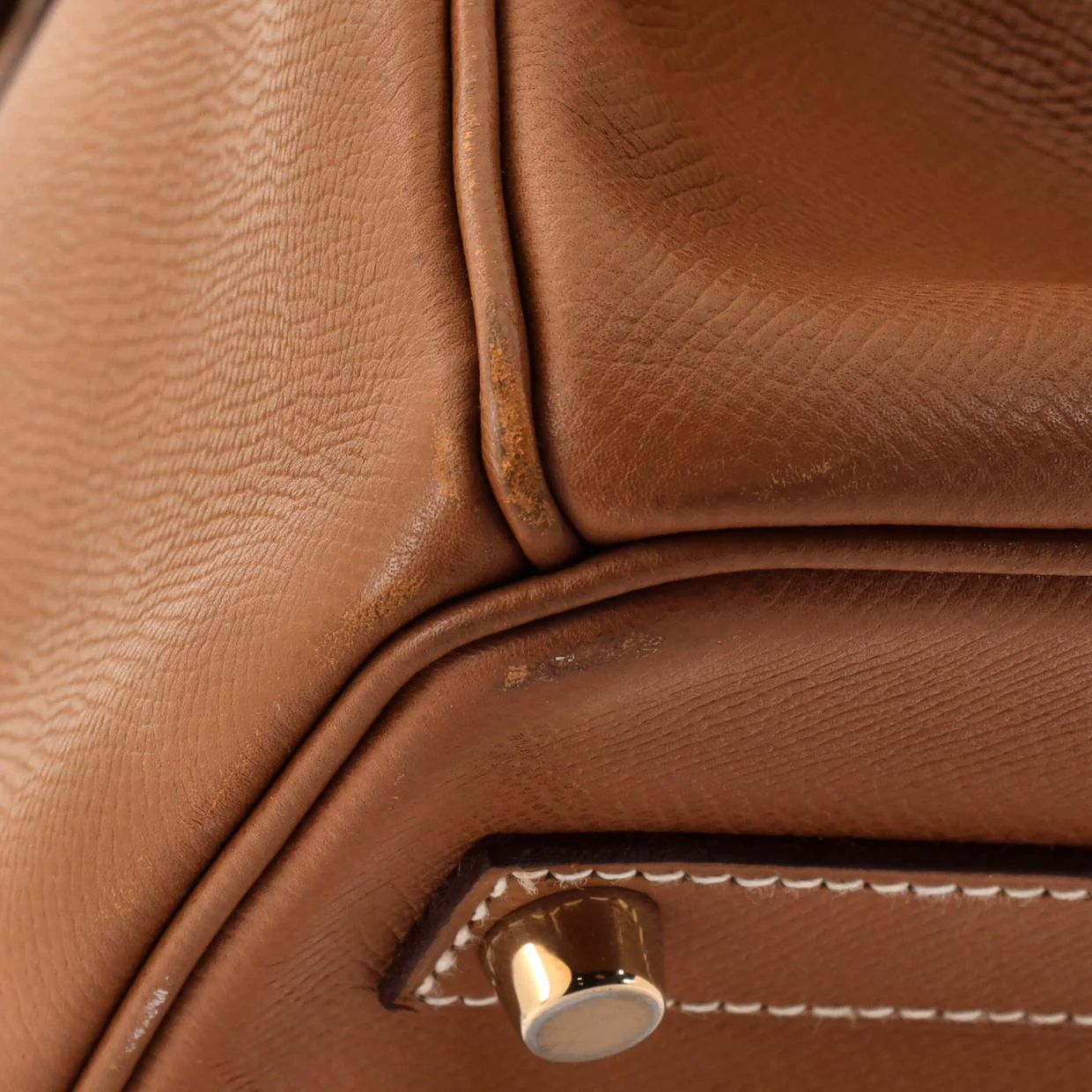 Birkin Handbag Gold Epsom with Gold Hardware 35 - Deep Luxury