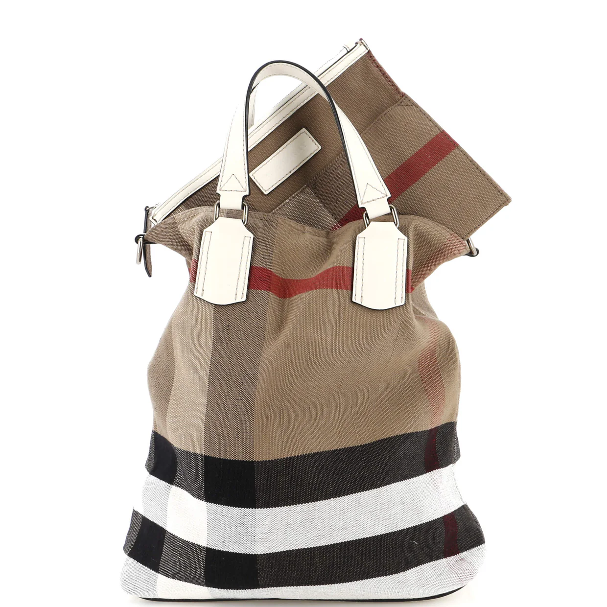 Ashby Bag House Check Canvas Medium - Deep Luxury