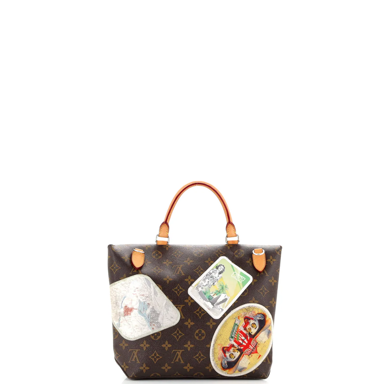 Cindy Sherman Camera Messenger Bag Patch Embellished Monogram Canvas - Deep Luxury