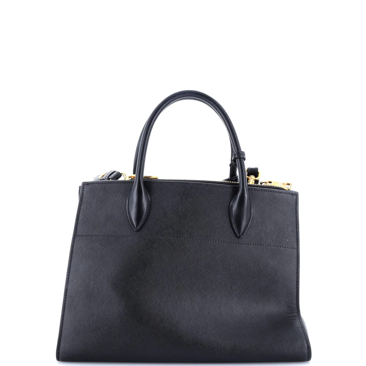 Paradigme Tote Saffiano Leather Medium - Deep Luxury